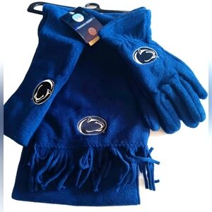 WOMEN'S PENN STATE NITTANY LIONS, NCAA,  3 PIECE LADIES SCARF SET